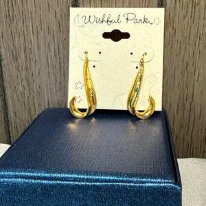 Wishful Park Gold Teardrop Earrings